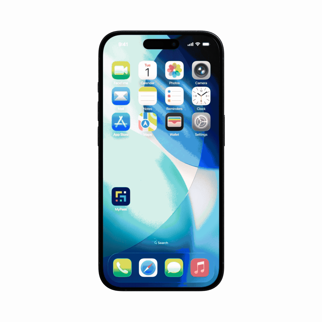 Notificaciones push de aplicaciones y datos biométricos