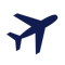 Aeroplane flying upwards