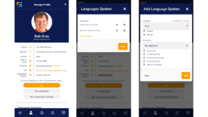 Spoken languages feature