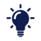 Lightbulb to reflect MyPass's culture of innovation and creativity