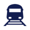 Train on a railway track