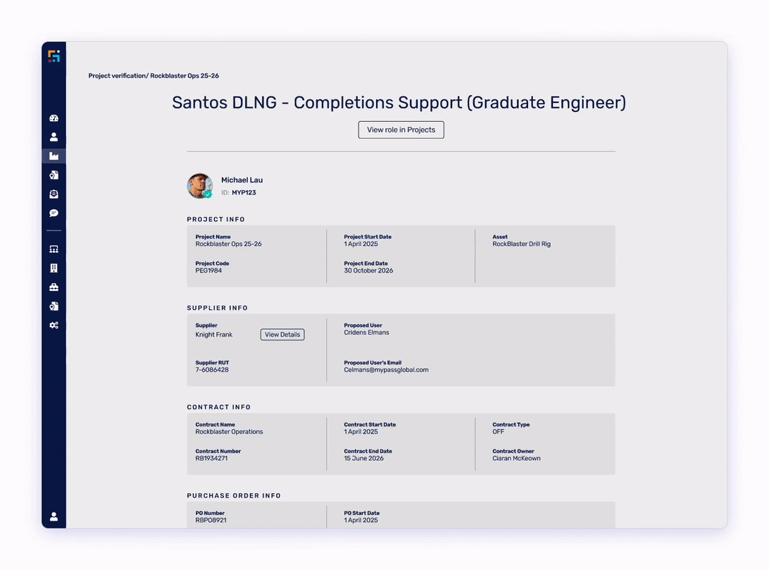 Contacto del proveedor 1092 x 15 fps