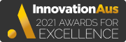 Logotipo de los Premios a la Excelencia de Innovation Australia 2021